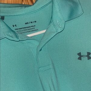 Under Armour Teal Polo Shirt